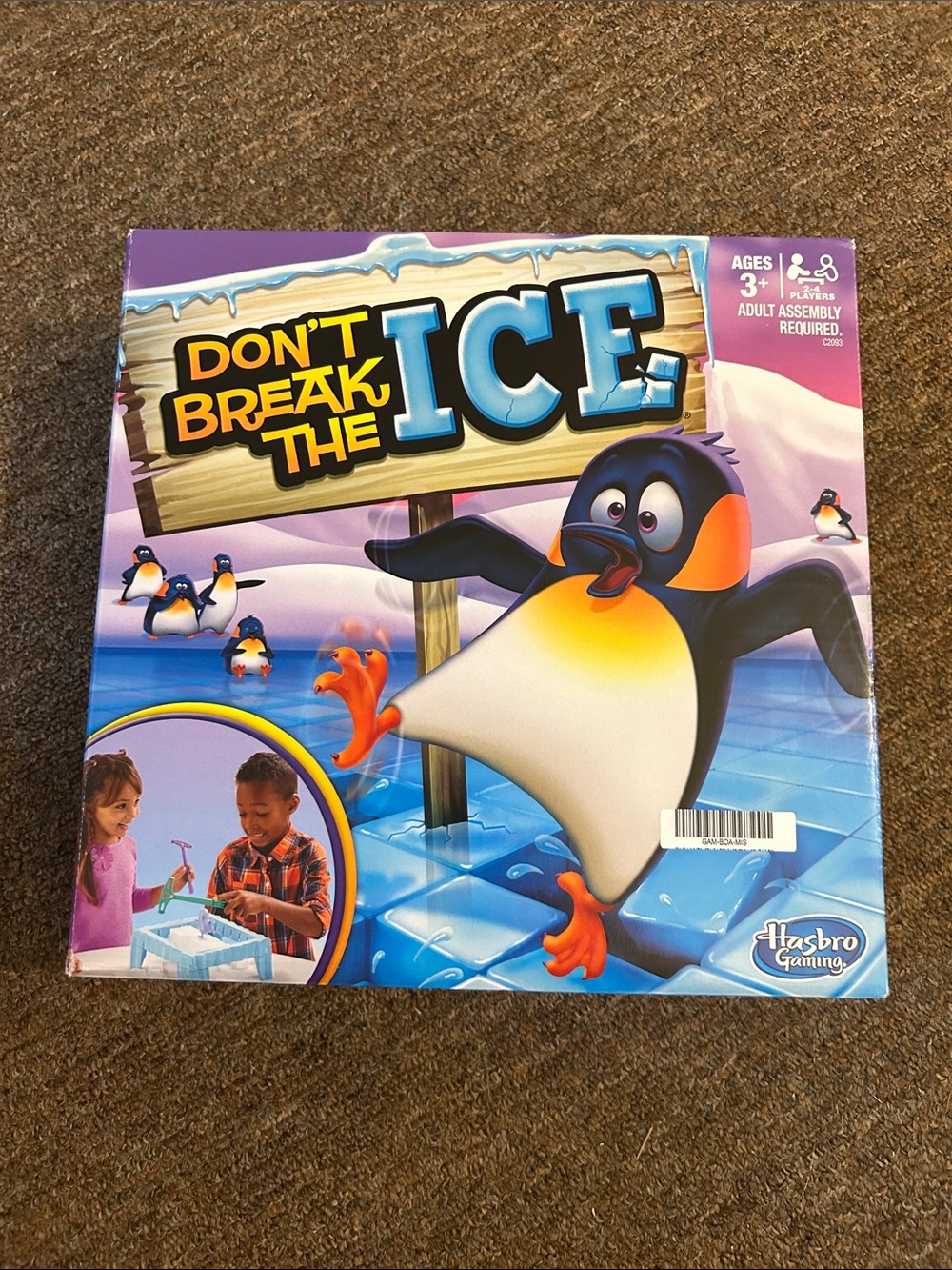 Hasbro 2016 Don't Break The Ice Game. Unsealed Not Played Complete Set.
